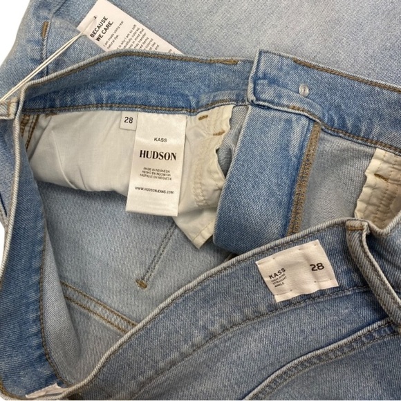 NWT Hudson Jeans Kass High Rise Straight Ankle in Mischa Size 28 & 30 - Picture 10 of 12